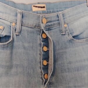 Mother Jeans Size 31 Triple Ankle Fray